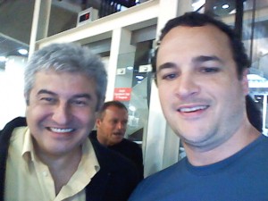 Marcos Pontes e Alex Hubner